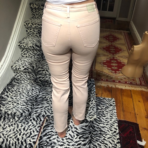 AG 27 Isabelle High Rise Straight Crop Jeans - Picture 3 of 3